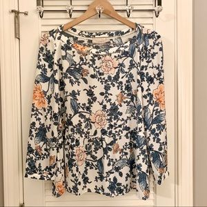 LAST CHANCE LOFT Peplum Blouse